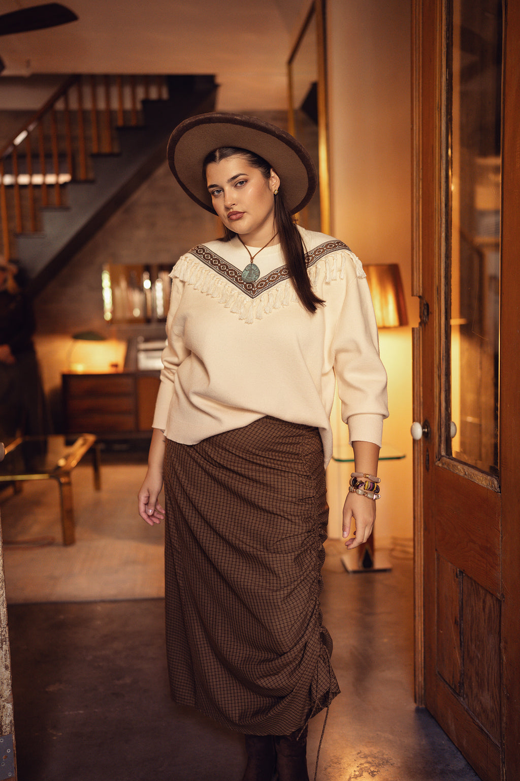 Cowgirl Fringe Sweater