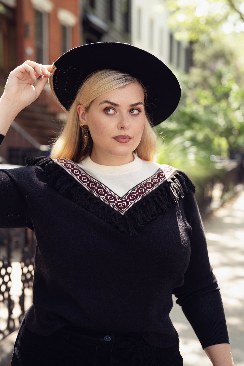 Cowgirl Fringe Sweater