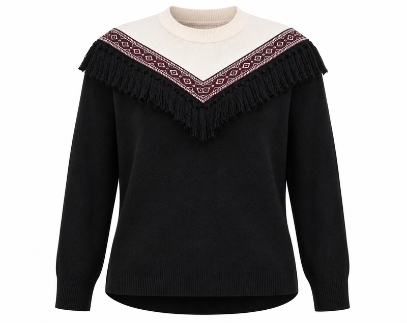 Cowgirl Fringe Sweater