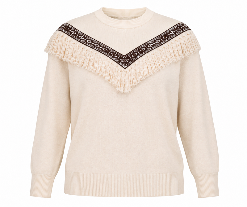 Cowgirl Fringe Sweater