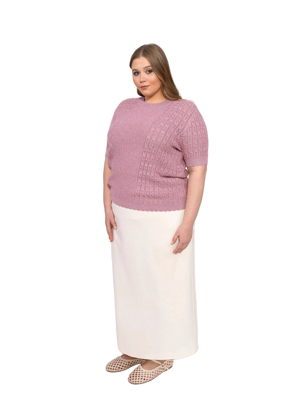 Combo Knit Sweater