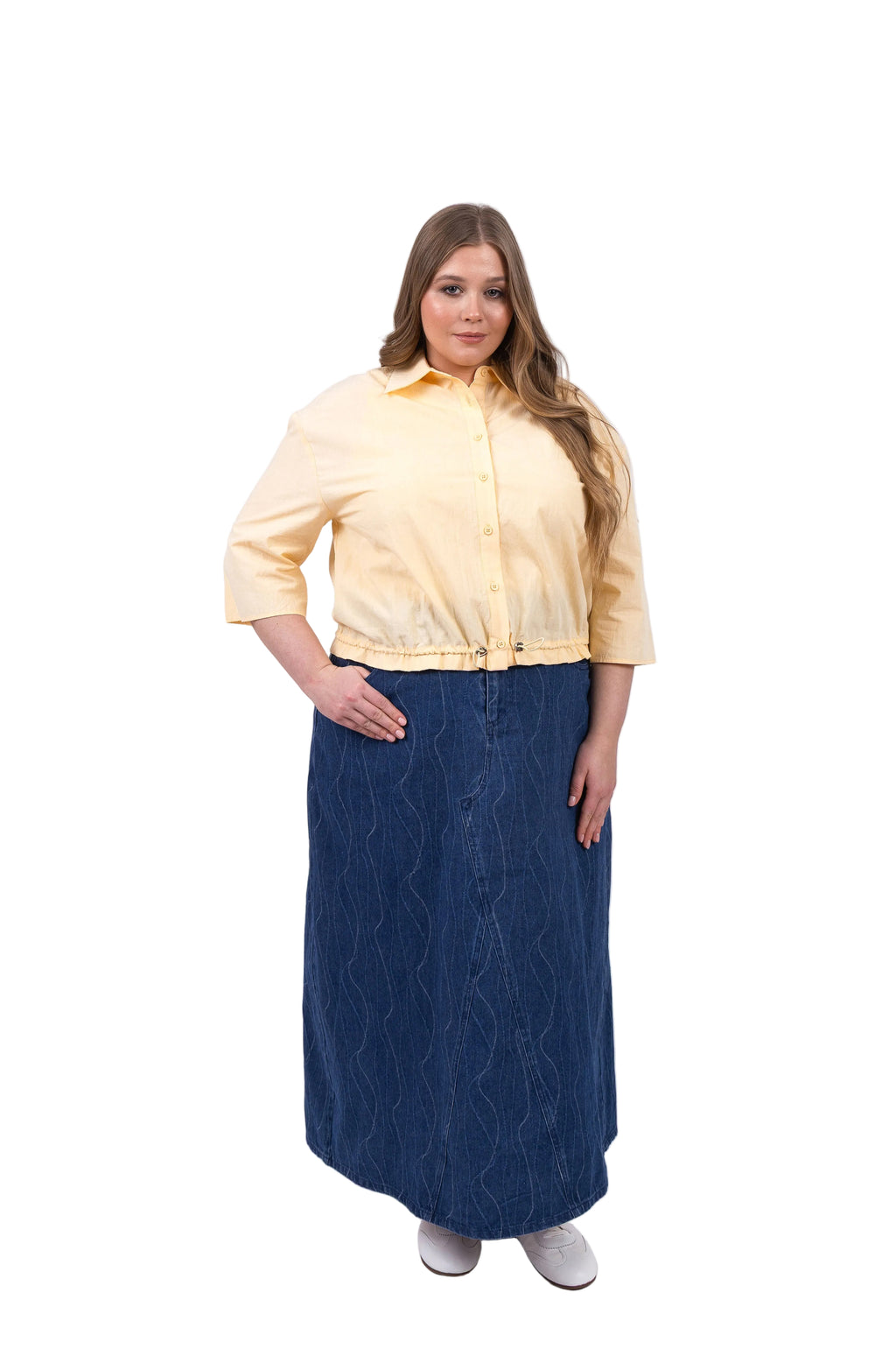Draw Waist Blouse