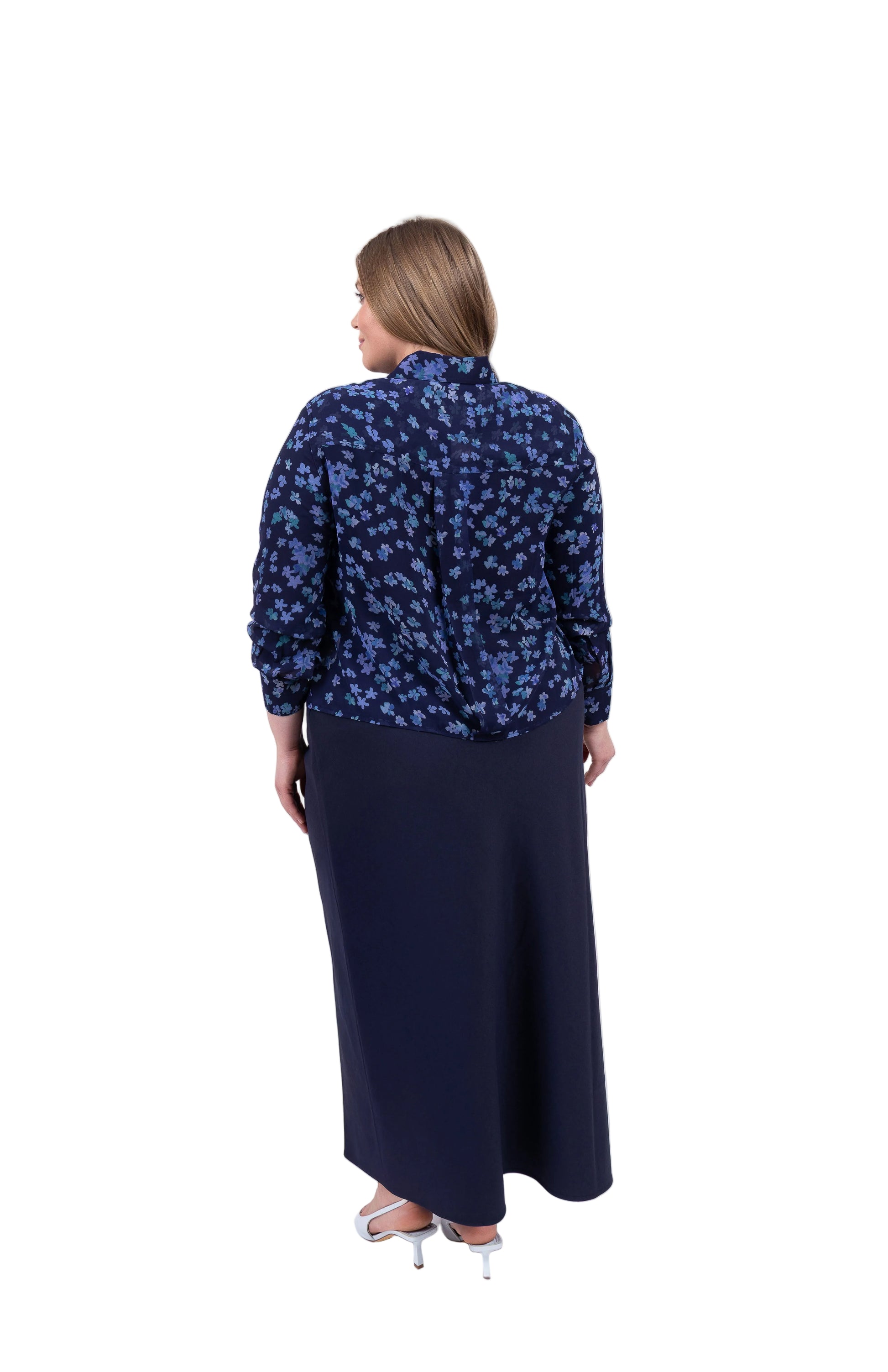 Chiffon Print Blouse