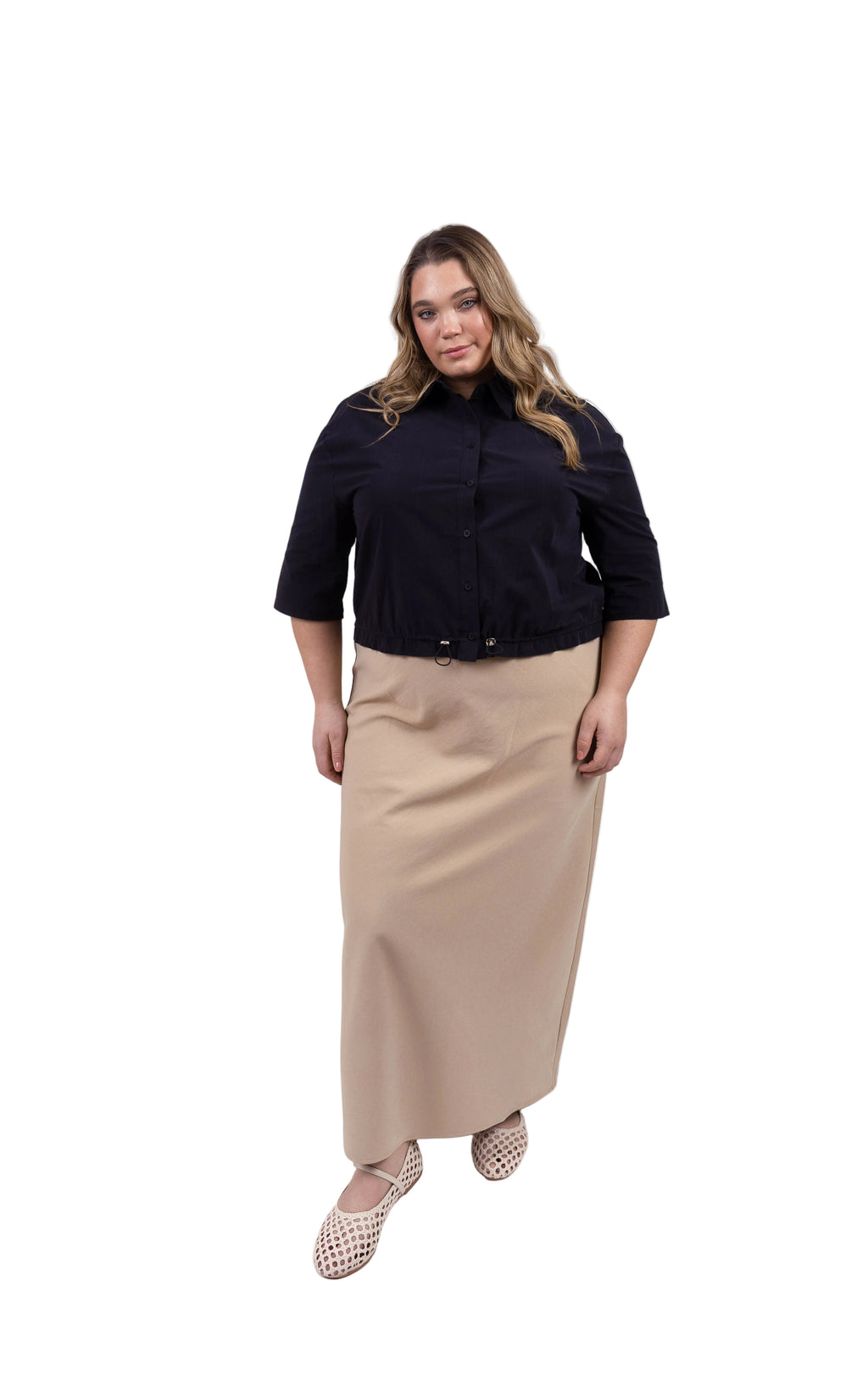 Draw Waist Blouse