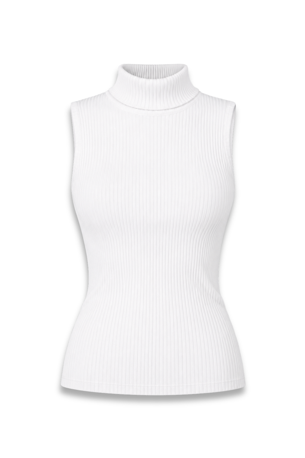 Mock-neck Tank