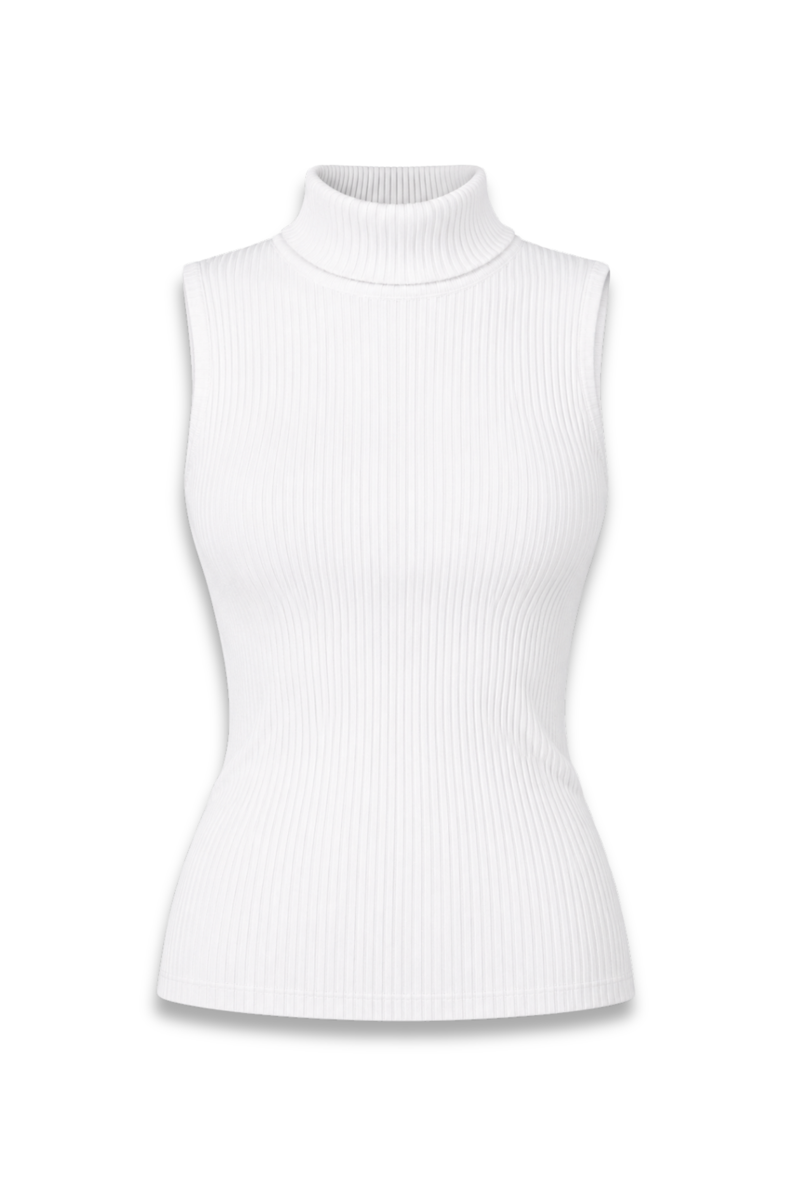 Mock-neck Tank