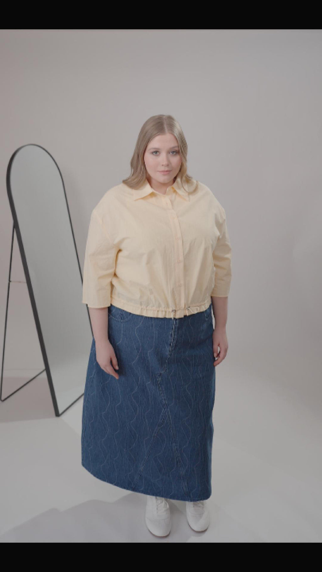 Draw Waist Blouse