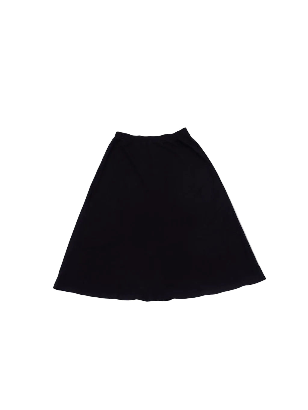 Ponti Black A-line Skirt